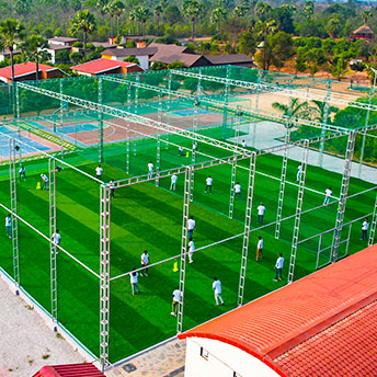 USM Infra box cricket | Buy plot, get free membership in Go Ranch Resort