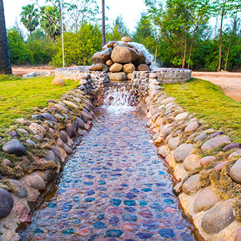 Water creek at USM Infra | Top notch amenities at USM Infra