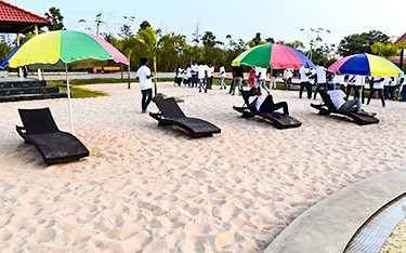 premium plots with clubhouse and swimming pool near Hyderabad